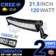 24V 20 120W courbé CREE LED barre lumineuse Ensemble IP68 FEUX DE POSITION