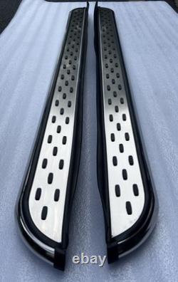 2 Marche-pieds Latéraux Aluminium pour LAND ROVER Discovery Sport 2015-2019