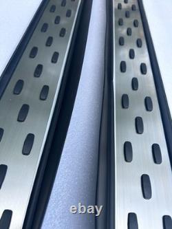 2 Marche-pieds Latéraux Aluminium pour LAND ROVER Discovery Sport 2015-2019