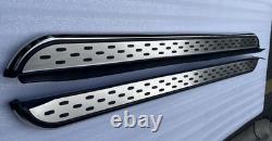2 Marche-pieds Latéraux Aluminium pour LAND ROVER Discovery Sport 2015-2019