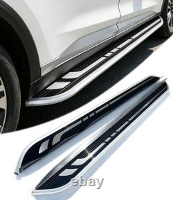 2 Marchepieds Latéraux Aluminium pour LAND ROVER Discovery Sport 2020-2026