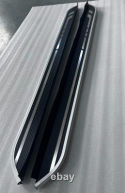 2 Marchepieds Latéraux Aluminium pour LAND ROVER Discovery Sport 2020-2026