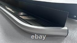 2 Marchepieds Latéraux Aluminium pour LAND ROVER Discovery Sport 2020-2026