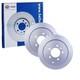 2x HELLA Pagid Disques Ø325mm Arrière Convient pour Land Rover Discovery