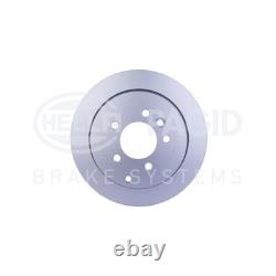 2x HELLA Pagid Disques Ø325mm Arrière Convient pour Land Rover Discovery