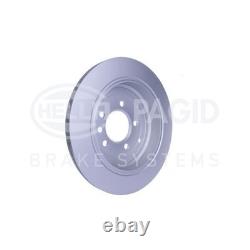 2x HELLA Pagid Disques Ø325mm Arrière Convient pour Land Rover Discovery