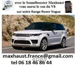 Active Sound Maxhaust Land Rover Velar Evoque Vogue Sport Discovery Freelander