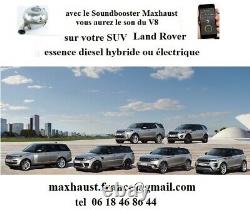 Active Sound Maxhaust Land Rover Velar Evoque Vogue Sport Discovery Freelander