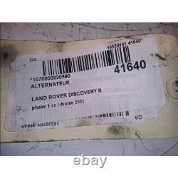 Alternateur land rover DISCOVERY III 41640