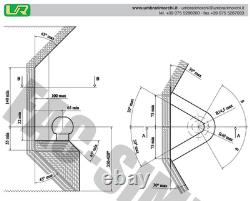 Attelage Cygne Amovible 03037/C s'adapte LAND ROVER DISCOVERY SPORT HYBRID 2019+