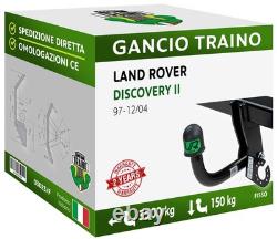 Attelage Fixe pour Land Rover DISCOVERY II 4X4, pas auto-nivelant 97-04 7p