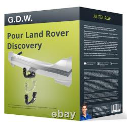 Attelage pour Land Rover Discovery V type 462 démontable sans outil G. D. W. TOP