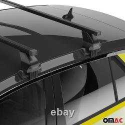 Barres Transversales Menabo pour Land Rover Discovery Sport 2015-2019 Noir