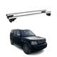 Barres de toit Transversales pour Land Rover Discovery 2004-2009 Alu Argent
