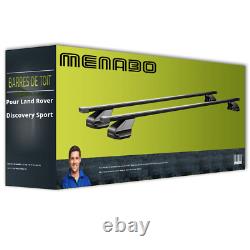 Barres de toit acier pour Land Rover Discovery Sport II L550 Menabo Omega Black