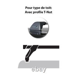 Barres de toit aluminium pour Land Rover Discovery IV type L319 Thule SlideBar