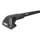 Barres de toit complètes alu pour Land Rover Discovery V 462 Thule WingBar Edge