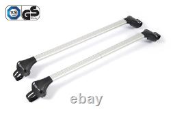 Barres de toit pour Land Rover Discovery III SUV 2004-2009 avec rails ouvertes