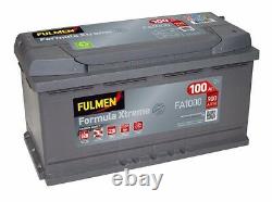 Batterie Fulmen FA1000 12v 100ah 900A Haute performance