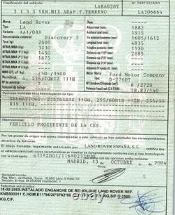 Bfa780110 Porte Arriere Gauche / Bfa780110 / 5497821 Pour Land Rover Discovery 2