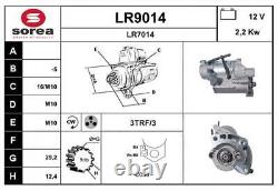 Démarreur SNRA LR9014 LAND ROVER DISCOVERY SPORT/ROVER FREELANDER 2/ROVER RANG