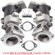 Deux Vannes EGR Avants pour Peugeot 407 607 Land Rover Discovery III Jaguar