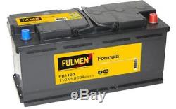 FULMEN Batterie de démarrage 110ah / 850A Pour PORSCHE CAYENNE AUDI A5 FB1100