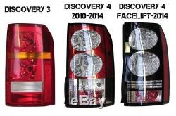Feux LED pour Discovery III 3 et IV 4 04-09 09-16 Conversion noir Facelift Look