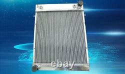 For Land Rover Defender Discovery & Range Rover 200TDI Aluminum radiator+FAN