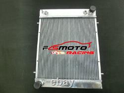 For Land Rover Defender Discovery & Range Rover 200TDI Aluminum radiator+FAN