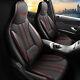 Housses Convient pour Land Rover Discovery en Noir Rouge Premium Pilot 5.2