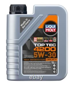 Inspection Set Liqui Moly Top Tec 4200 5W-30 6L pour Land Rover Discovery IV