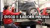 Installing Ladder On Land Rover Discovery II
