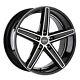 Jantes Oxigin 18 Concave 9,0x21 ET40 5x108 SWFP pour Land Rover Discovery Range