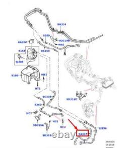 LAND ROVER DISCOVERY V L462 Fuel Pipe LR083488 NEW GENUINE