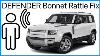 Land Rover Defender L663 Bonnet Rattle Explained And Fixed Discovery 5 Evoque Velar