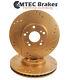 Land Rover Discovery 2.7TDVi 04-06 Frein Avant Disques Or Perforé Rainuré