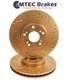 Land Rover Discovery 2.7 Tdvi 04-06 Frein Arrière Disques Or Perforé Rainuré