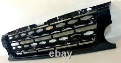 Land Rover Discovery 3 Noir Brillant Discovery 4 Style Avant Grille Extension