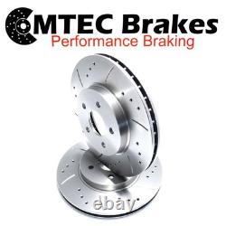 Land Rover Discovery 4.4 V8 04-06 Frein Avant Disques & Patins Perforé Rainuré