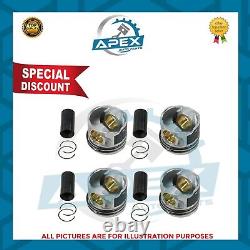 Land Rover Discovery 5, R/R Sport Jaguar 2.0 D 204DTA Piston Avec Anneaux Std X 4