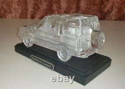 Land Rover Discovery glass deco decoration voiture miniature RARE