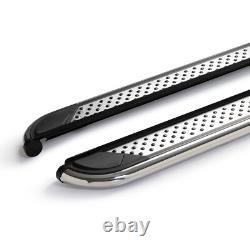 Marchepieds Compatible Avec Land Rover Discovery À Partir De 05/2017 MYDO Chromé