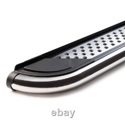 Marchepieds Compatible Avec Land Rover Discovery À Partir De 05/2017 MYDO Chromé