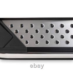 Marchepieds Compatible Avec Land Rover Discovery À Partir De 05/2017 MYDO Chromé
