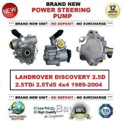 Neuf Pompe Direction Assistée pour Land Rover Discovery 2.5D 2.5TDi 2.5Td5 4x4