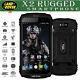 New 4G Unlocked LAND X2 ROVER Smartphone Black 5 Quad Core Waterproof Rugged