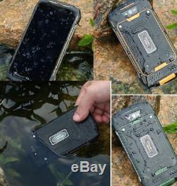 New 4G Unlocked LAND X2 ROVER Smartphone Black 5 Quad Core Waterproof Rugged