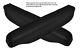 Noir Point 2X Siège Accoudoir Peau Housses Pour Land Rover Discovery 3 & 4 04-15