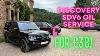 Oil And Filter Service On A Land Rover Discovery 4 Sdv6 For Less Than 40 Oil Analysis